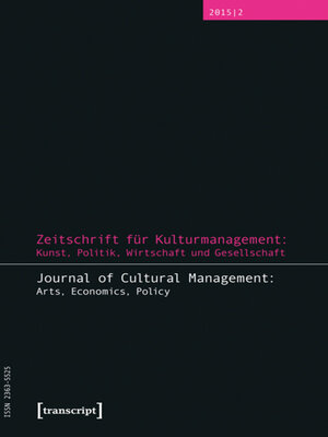 cover image of Zeitschrift für Kulturmanagement